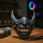 Maschera Oni Samurai – Stampata in 3D