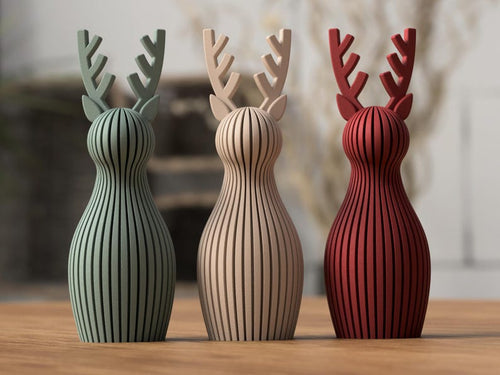 Decorazione Natalizia Renna – Stampata in 3D