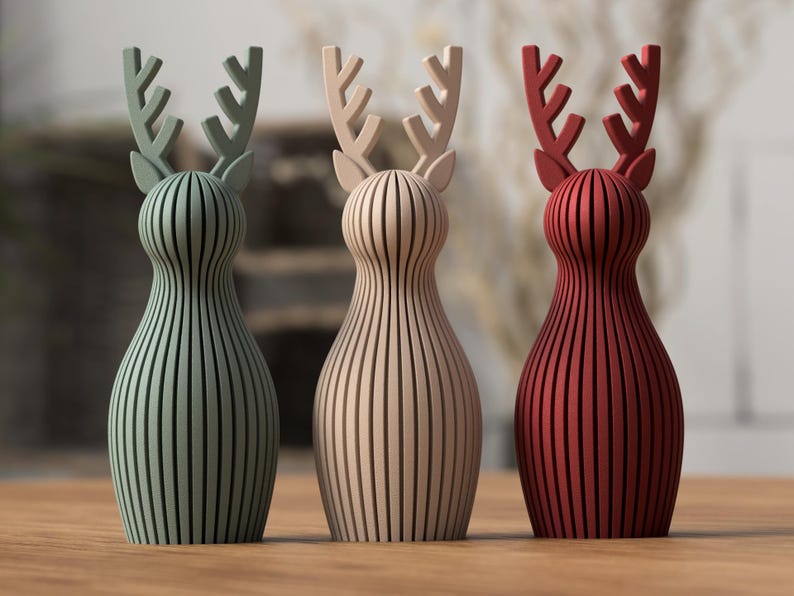 Decorazione Natalizia Renna – Stampata in 3D