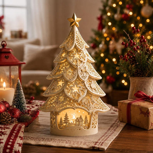 Portacandela LED Albero di Natale – Stampato in 3D